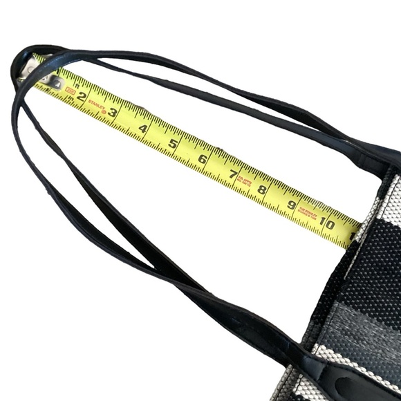 Striped Canvas Tote Bag Large Capacity Shoulder Bag Handbag New! - Picture 13 of 16